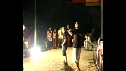 chernia feat.skill&jose, nokaut - Koi Trese Zemjata (live) - Stip Hop Fest 2010