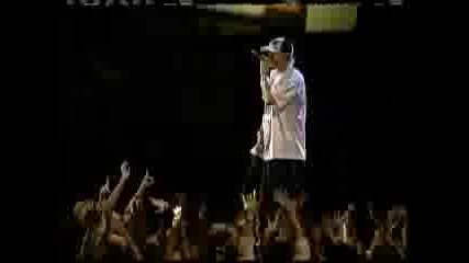 Eminem - Ass like that & Mockingbird Live