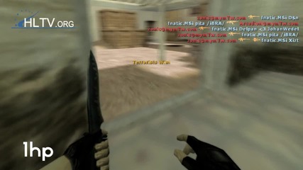 Xperia Play 2011: zonic vs fnatic ( Counter - Strike 1.6 )