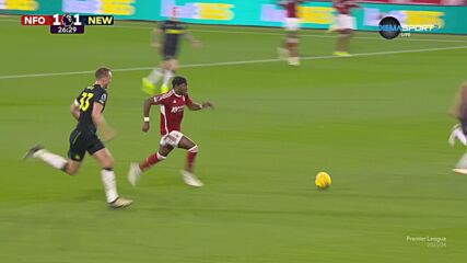 Nottingham Forest with a Goal vs. Newcastle United