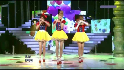 Orange Caramel - A~ing `~ Inkigayo (21.11.10) 
