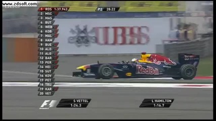 F1 2011 Nico Rosberg Onboard Lap Fp2 Chinese Grand Prix