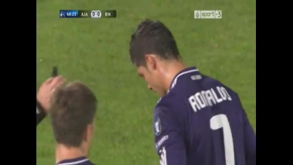 Cristiano Ronaldo Vs Auxerre Away 2010 - 2011 