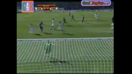 Slovakia 0:1 Paraguay , Goal - Enrique Vera Fifa World Cup 2010 / Словакия 0:1 Парагвай 