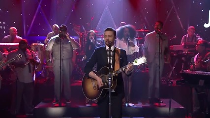 Justin Timberlake - Not A Bad Thing ( Live on The Tonight Show Starring Jimmy Fallon )
