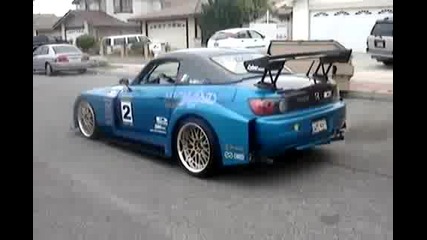Старт на мощтна Honda S2000 700 horse power