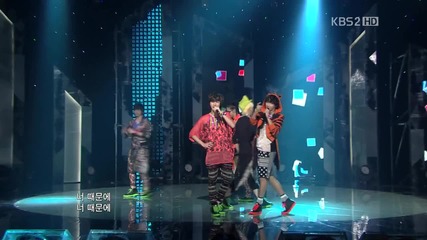 B1a4 - Beautiful Target ( 23-09-2011 K B S Music Bank )