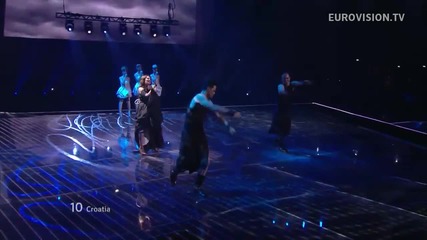 Евровизия 2012 - Хърватия | Nina Badric - Nebo [втори полуфинал]