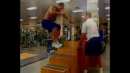 Dwayne Johnson Training