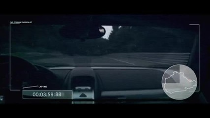 Porsche Carrera Gt Nurburgring full lap record Hd 720p 