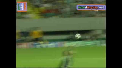 Sporting - Fiorentina 2 - 1 (2 - 2,  18 8 2009)