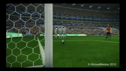Van - Persie - Impossible - Angle - Free - Kick - Goal - (pes - 2010) 