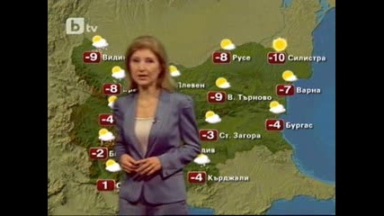 Времето - Обедна емисия - 29.01.2012 г.