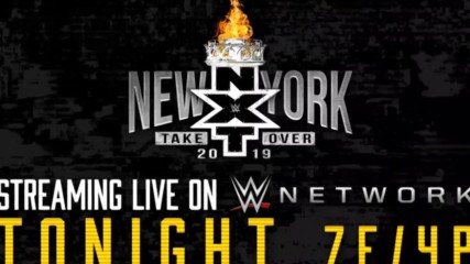 History will be made at NXT TakeOver: New York - Tonight on WWE Network