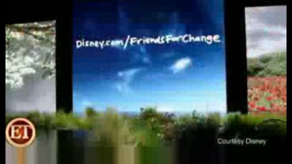 Jonas Brothers and Miley Cyrus - Friends for Change Commercials