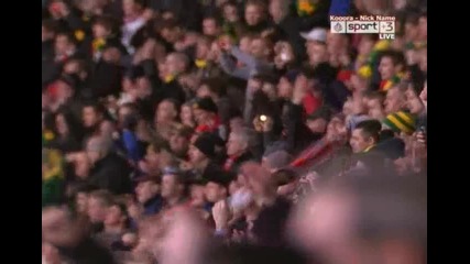 28.02.2010 Манчестър Юнайтед 2 - 1 Астън Вила Карлинг Къп награжадването 