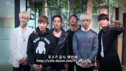 B.a.p talk about Official fanclub 2nd generation -baby!