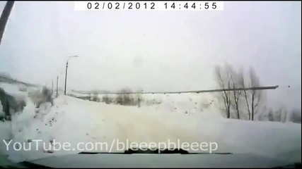Катастрофи и побоища по руските пътища - Нова компилация 2012