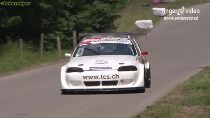 Honda Civic R - Rene Kochli - Onboard - Hillclimb La Roche 2013