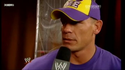 Wwe 23/08/10 John Cena Interview