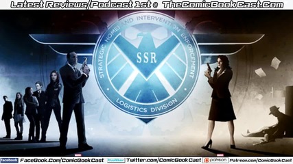 Готин официален плакат на култовите сериали Агентите на Щ. И. Т. (2013-2014) и Агент Картър (2015)
