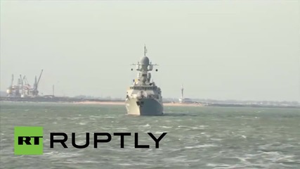 Russia: Caspian Flotilla flaunts its missile strike power