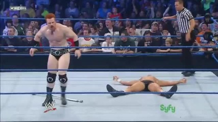 Brogue Kick on Cody Rhodes