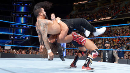 Jey Uso vs. Chad Gable: SmackDown LIVE, Jan. 23, 2018