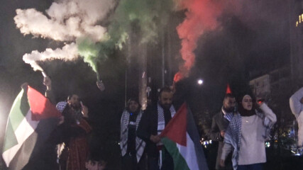Протест в подкрепа на народа на Палестина - София, 9 ноември 2023 г.