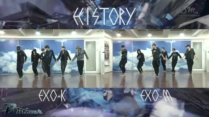 Exo - History (korean - Chinese dance ver.)