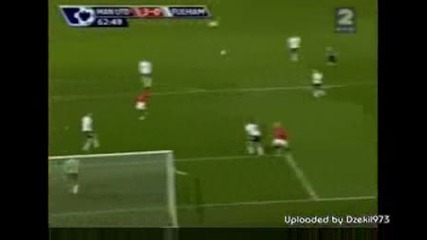 Manchester United Vs Fulham Highlights 18 02 2009