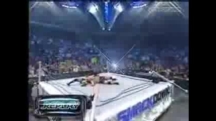 Brock Lesnar vs. The Big Show - Рингът Пропада