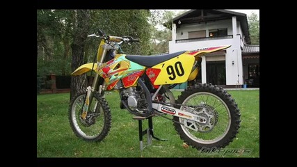 Подобрениято на Suzuki Rm 125 през годините 