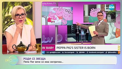Роди се звезда: Пепа Пиг вече си има сестричка - „На кафе“ (21.05.2025)