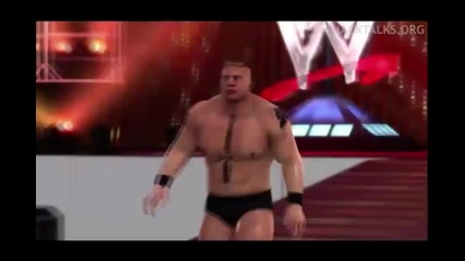 Wwe '12 The Return of Brock Lesnar - F5 To John Cena!