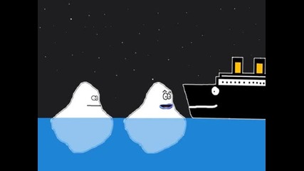 Titanic Sinking - From the Iceberg's Perspective