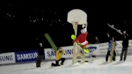 Сновборд и баскетбол