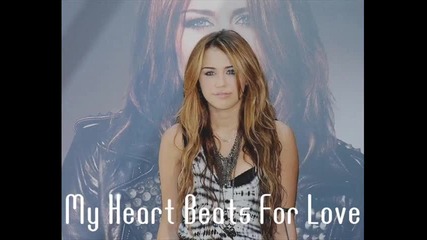 Miley Cyrus - My Heart Beats For Love - Full Song Estudio Version 