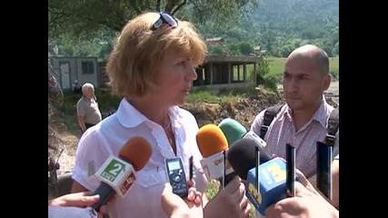 Фандъкова инспектира язовир "Мърчаево"