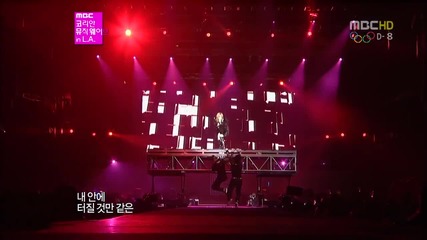 Мощния глас на Taeyeon - Devil's Cry на живо в Ел Ей