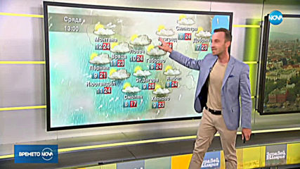 Прогноза за времето (29.04.2020 - сутрешна)
