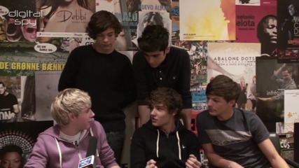 One Direction - Интервю за Digital Spy , казват кой е любимият им ментор от X Factor