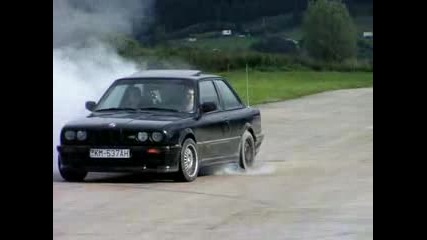 Bmw 325 E30 burnout