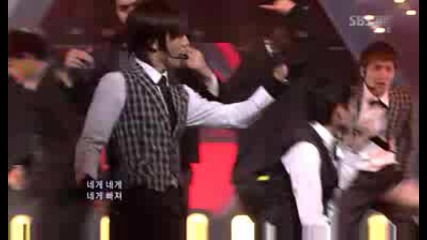 Super Junior - Sorry Sorry [ Inkigayo 090412 ]