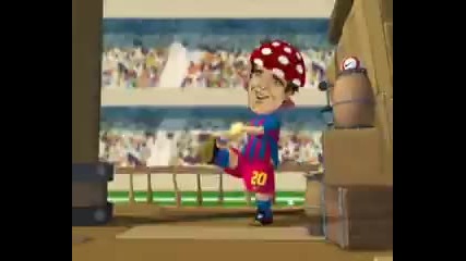 Barca Toons Real Madrid vs Barca 