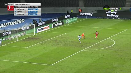 Херта - Кьолн 1:3 /репортаж/