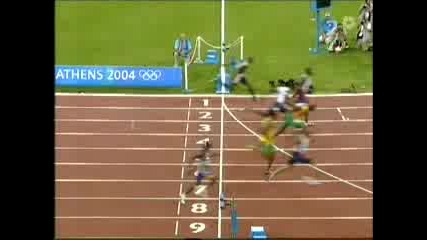 Лека атлетика-Джъстин Гатлин - 2004г. Олимпийския Финал