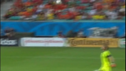 Фамозния гол на Робин Ван Перси срещу Испания | World Cup Brazil 2014