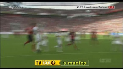 Bayer Leverkusen - Bochum 1 - 1 (2 - 1,  29 8 2009)