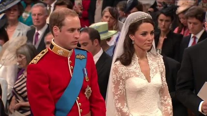 Сватбата на Принц Уилям и Кейт - Сватбените клетви на Кейт и Уилям